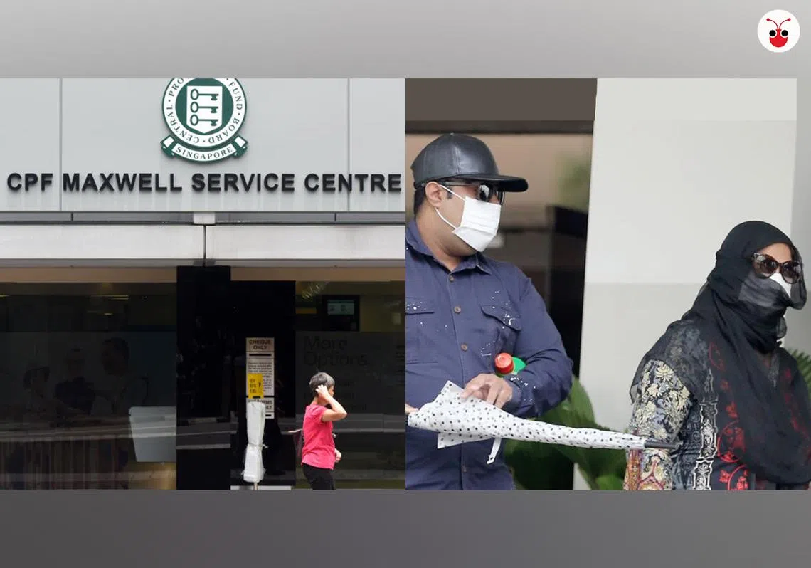 母子两人真做了见不得光的事情？把自己包成这副模样。（曾庆祥制图）