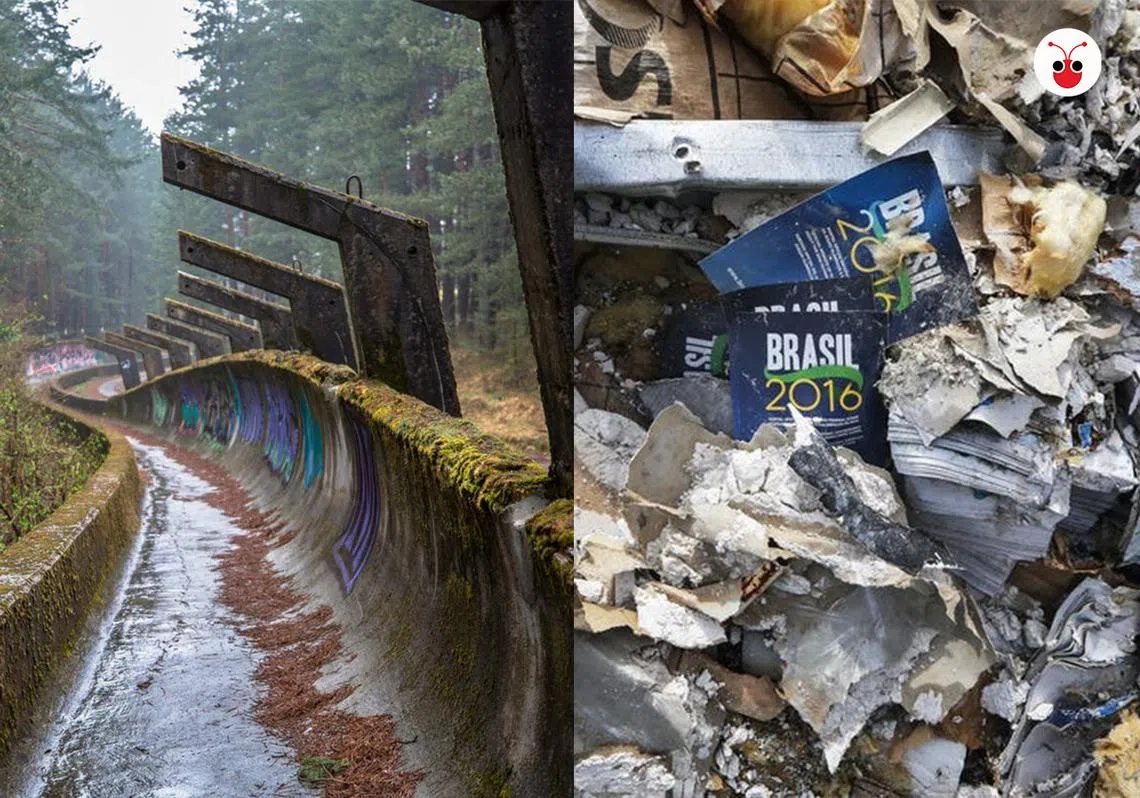 奥运会结束后，场馆的竞赛设施都成了什么样子？（盖帝图像 / 红蚂蚁制图）