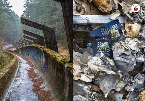 奥运会结束后，场馆的竞赛设施都成了什么样子？（盖帝图像 / 红蚂蚁制图）