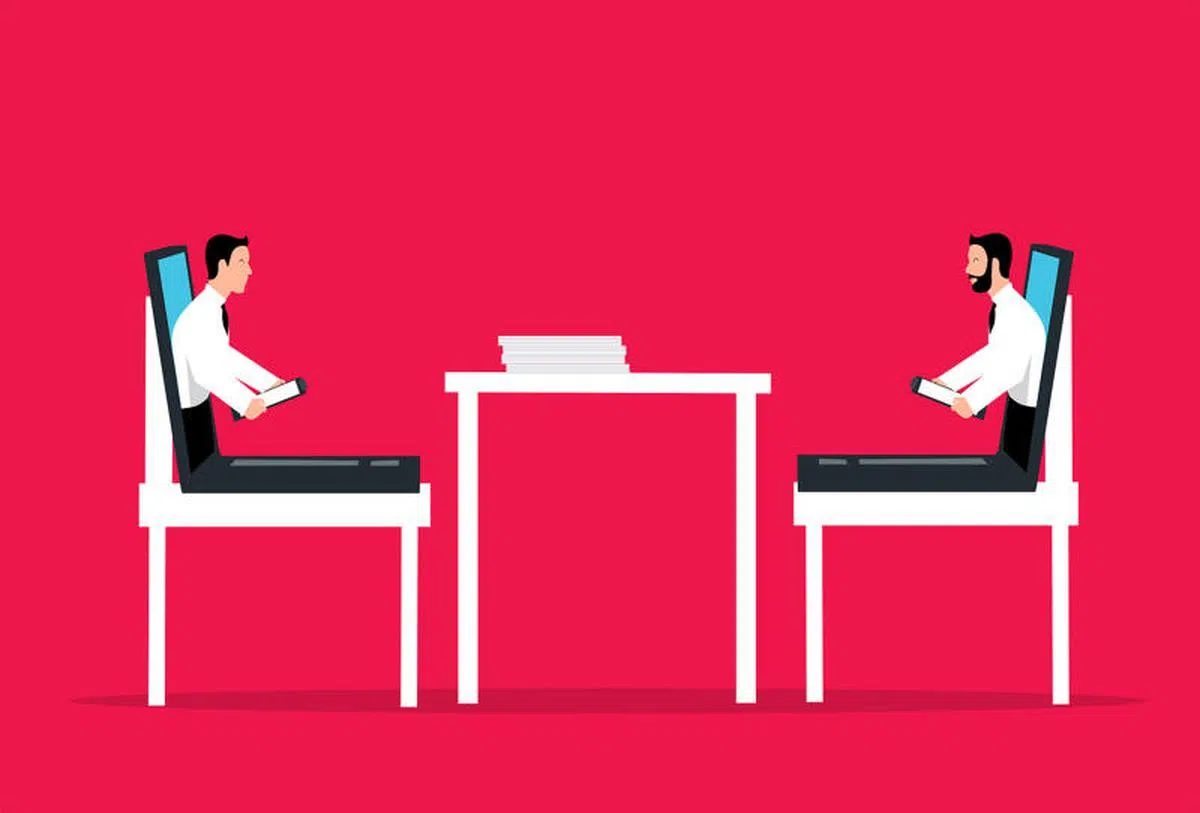 虚拟会议盛行，造成与会者言语上的负担。（互联网）