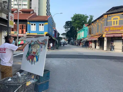 小印度。（叶孝忠摄）