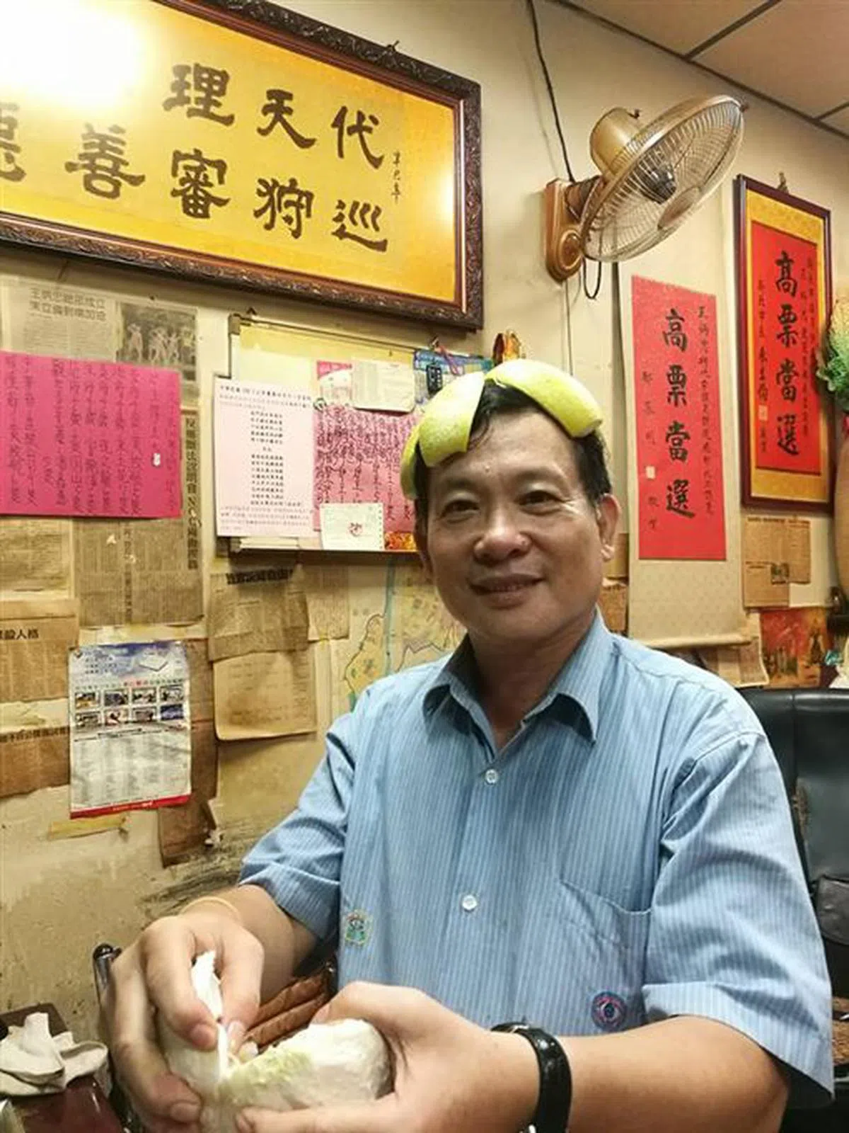  据台湾媒体报道，王进步是板桥玉旨代天堂负责人。（互联网） 