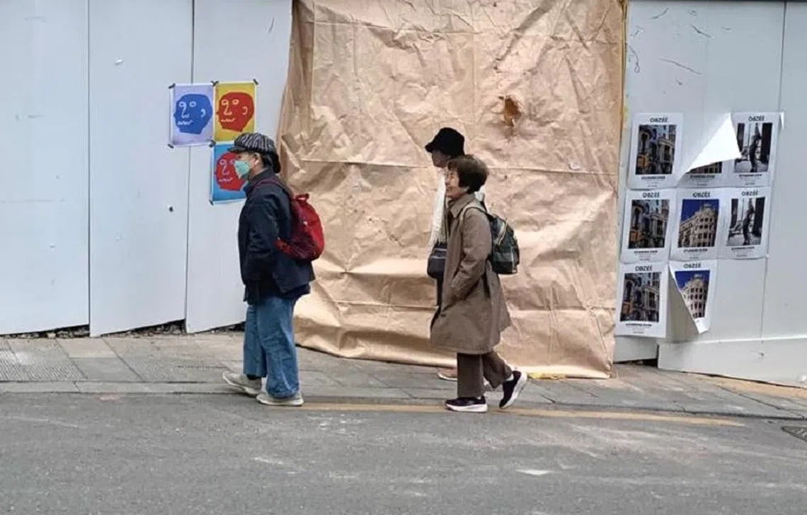 韩国到了2026年将成为“超老龄社会”，届时超过两成人口年龄为65岁或以上。（红蚂蚁摄）