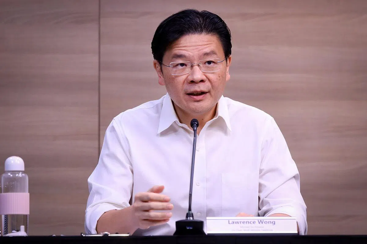  财政部长黄循财。（通讯及新闻部） 