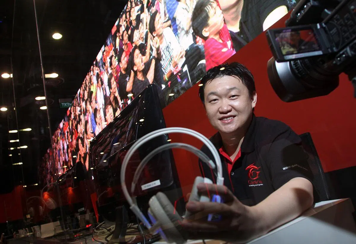 冬海集团的主要业务包括在线游戏品牌Garena。（联合早报）