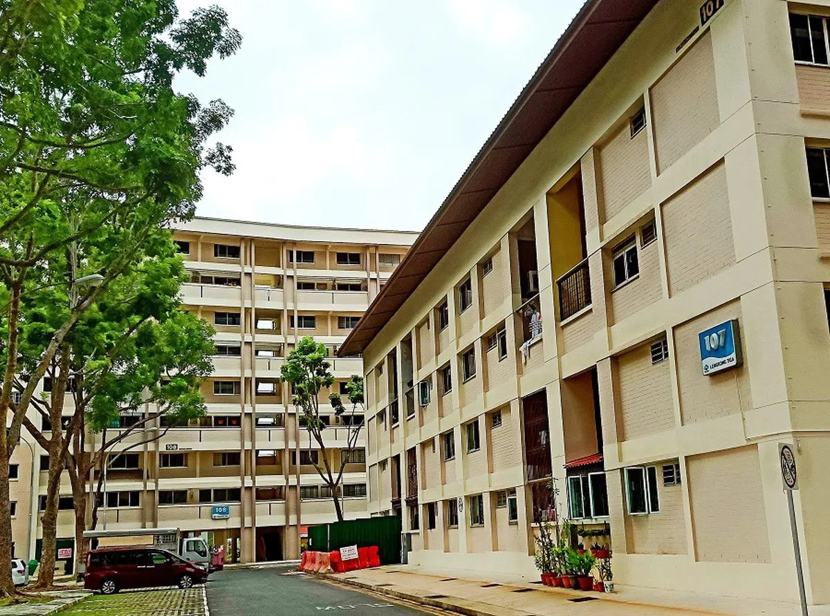 像公寓式组屋（Executive Maisonette）这样面积较大的单位，普遍受到买家青睐。（每日新闻）