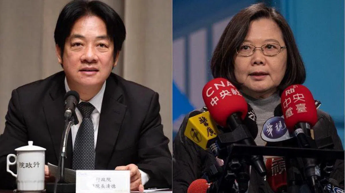  明年台湾总统选举，民进党会不会推出强棒“蔡赖配”和国民党对阵呢？（互联网） 
