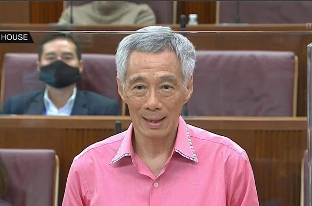  李显龙：工人党就是以此作为竞选诉求，在明确表达不寻求组建政府的情况下，试图壮大反对党势力。（视频截图） 