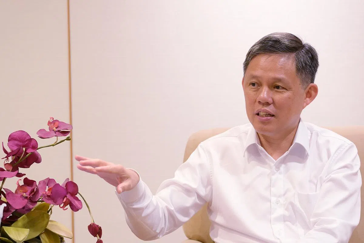 陈振声希望家长能给予孩子成长和独立的空间。（海峡时报）