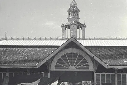 1955年的老巴刹。