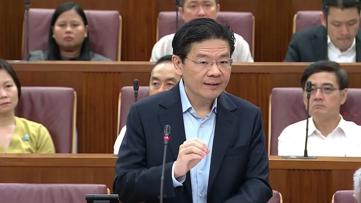 黄循财。（gov.sg视频截图）