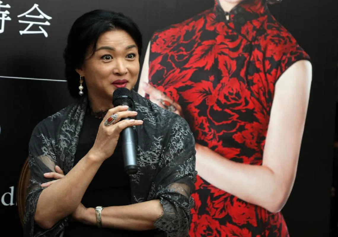 金星表示自己擅长把最复杂的事用最简单的话讲出来。（联合晚报）