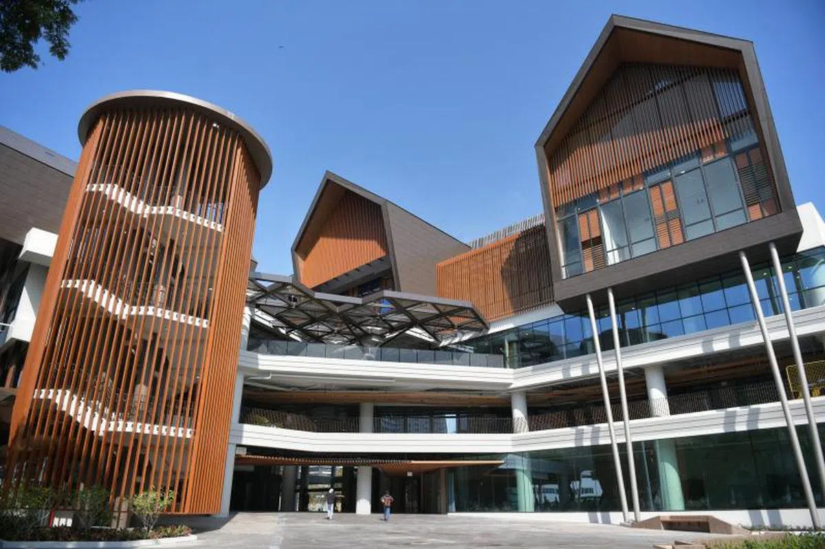  芽笼士乃大厦。（联合早报） 