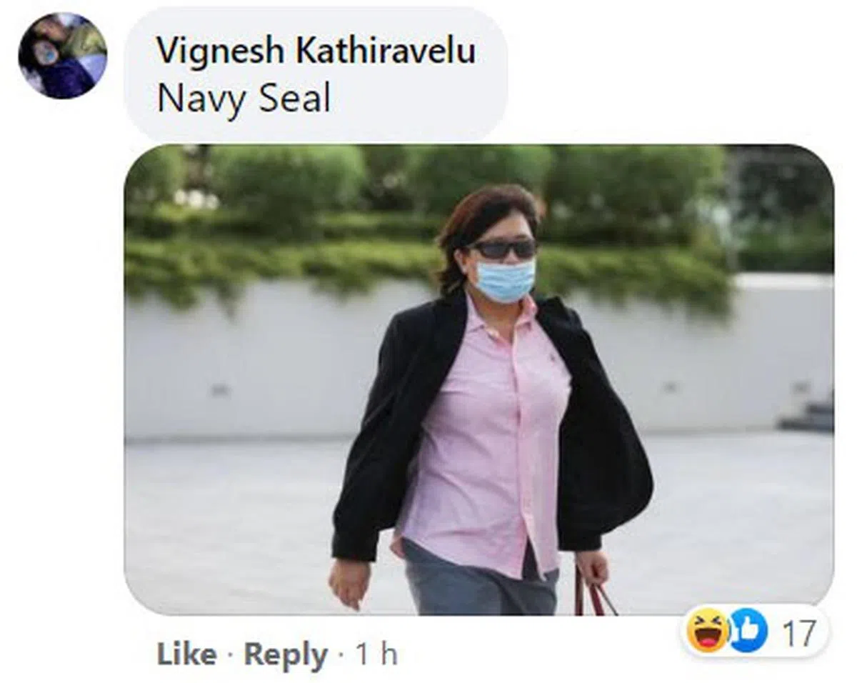  美国海豹突击队。（图：近日在本地一炮而红的“徽章嫂”） 