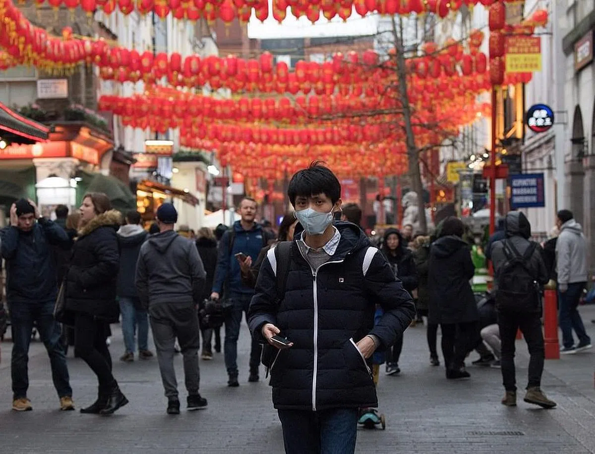 伦敦唐人街。（Daily Mail）