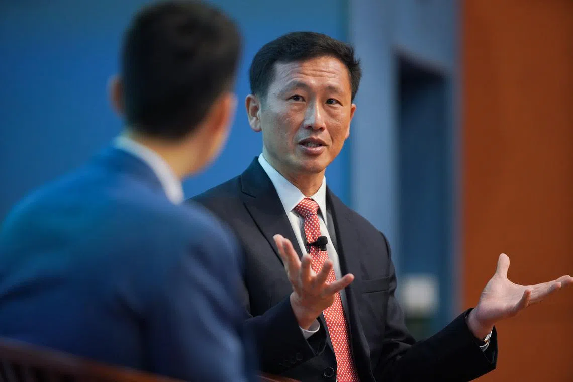 王乙康。（联合早报）