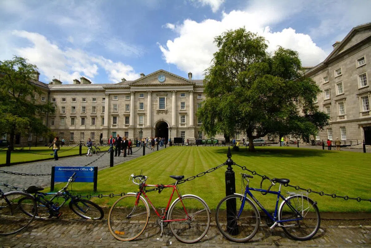 爱尔兰首都都柏林的圣三一学院（Trinity College Dublin）。（IDA Ireland）