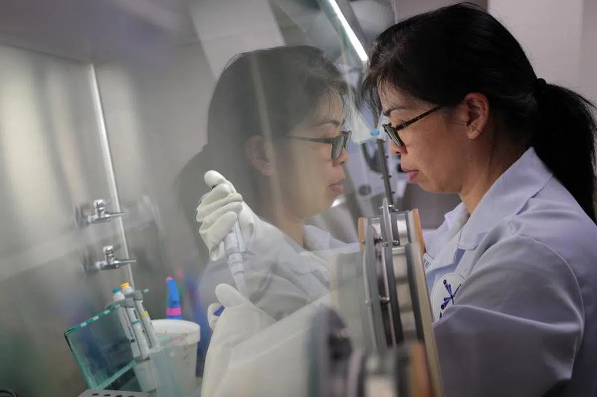  内政科技局正在研发测探武汉病毒的检验器。（海峡时报） 
