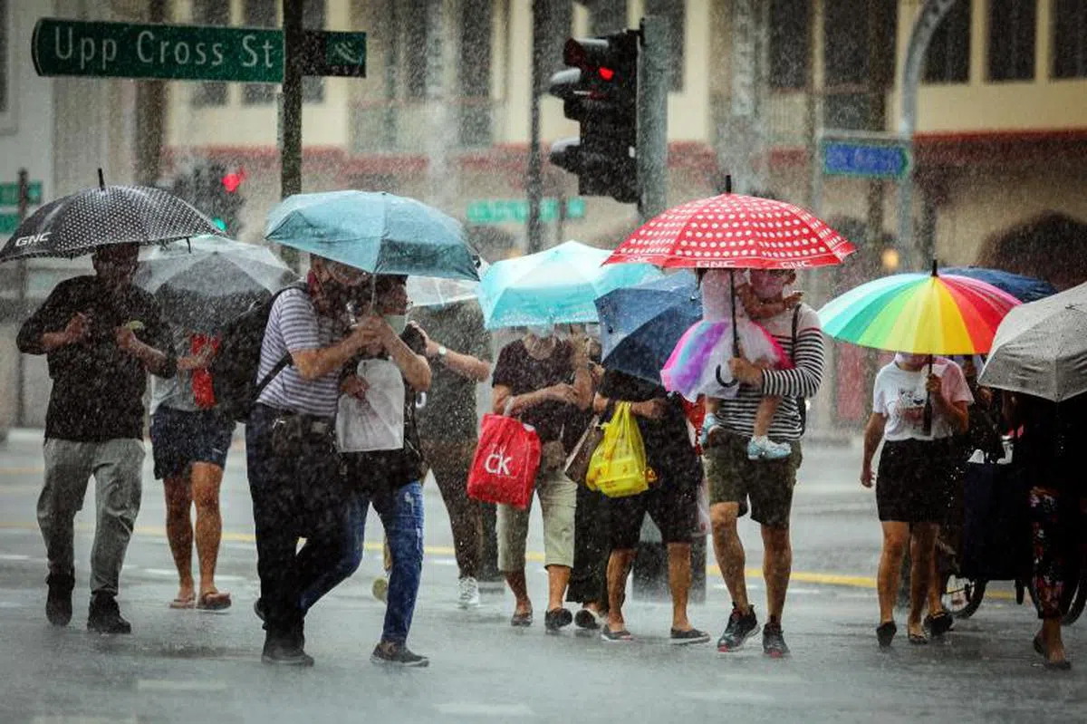  气候变化恐导致强降雨未来发生的机率大增。（联合早报） 