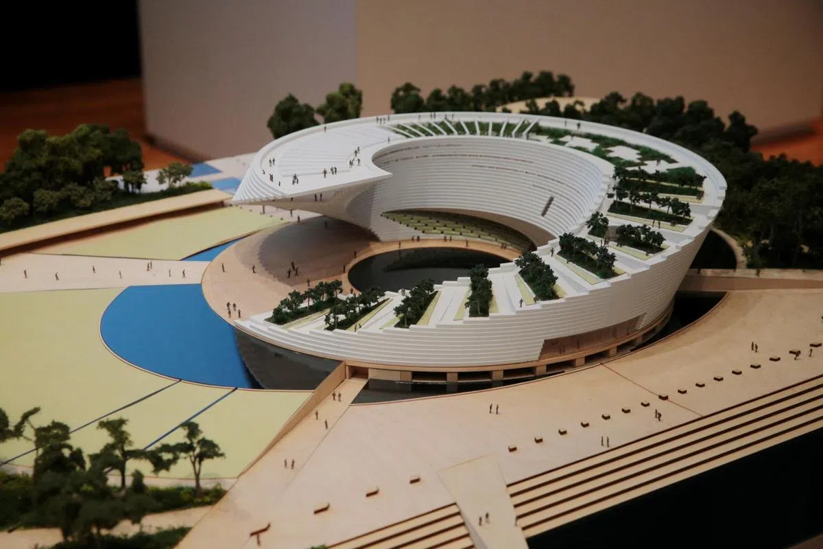  立体模型。（Johnson Pilton Walker和RDC Architects） 