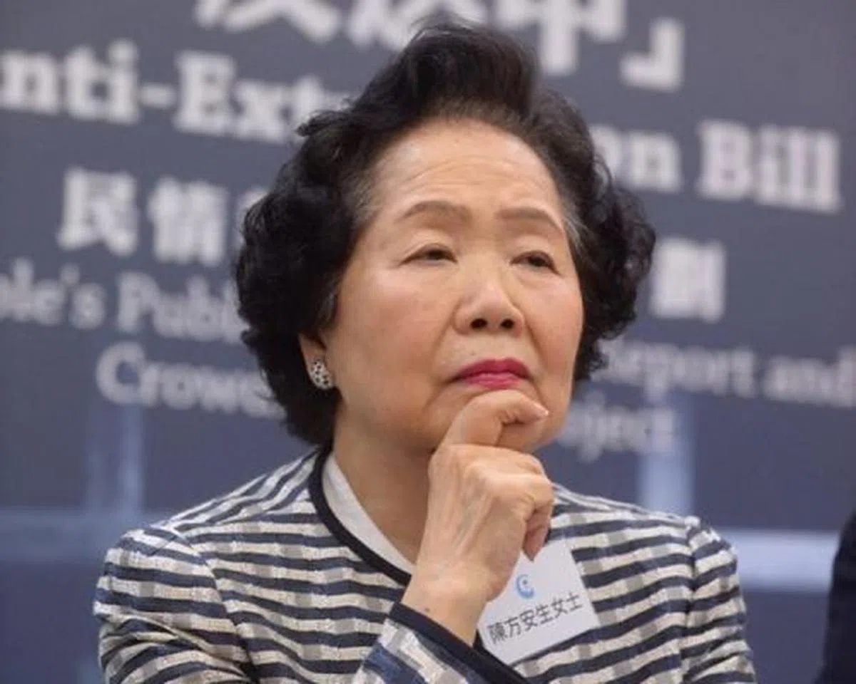  陈方安生获邀在集会发言。（互联网，档案照） 