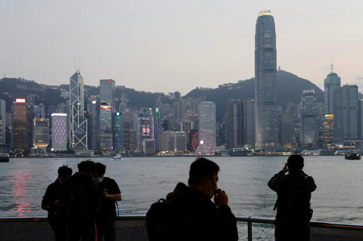  香港金融中心。（路透社） 