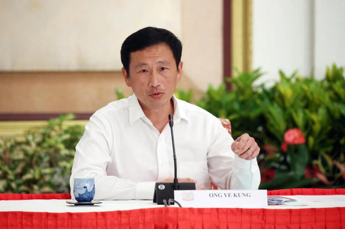  王乙康。（海峡时报） 