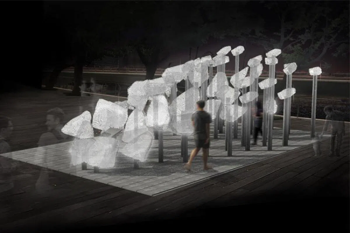  “Cenotaph for a Stone” （i Light Singapore官网） 