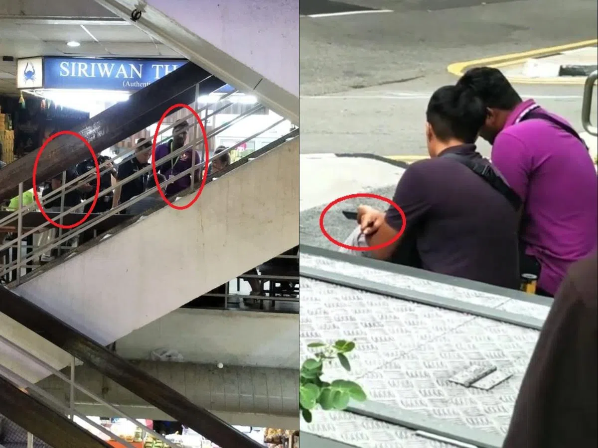  稽查员在大厦内捉了人，却在大厦外被人抓包。（Sam Sam面簿） 