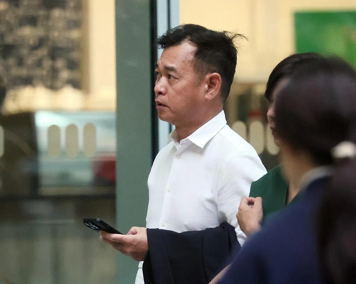 长成工程公司董事白朝荣。（海峡时报）