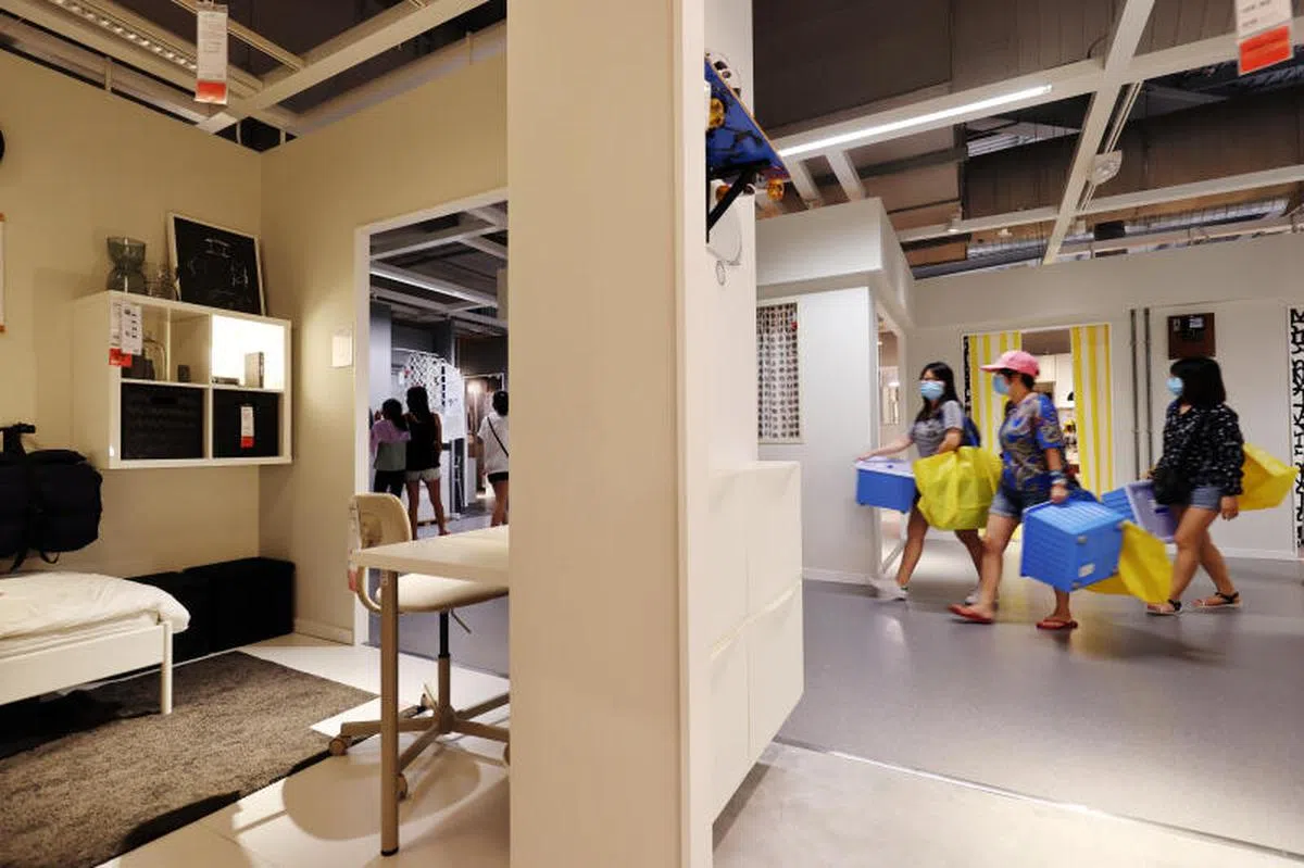 瑞典家居商宜家位于淡滨尼的门市店。（联合早报）