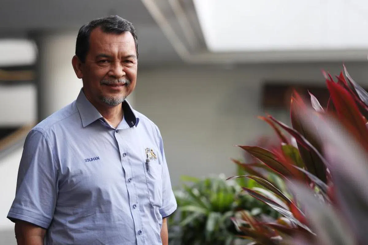  柔佛州主管公共工程、交通及基础建设的行政议员（州内阁部长）莫哈末索里汉。（海峡时报） 