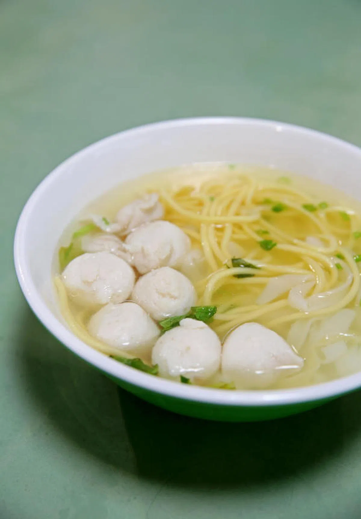 鱼圆面。（新明日报）