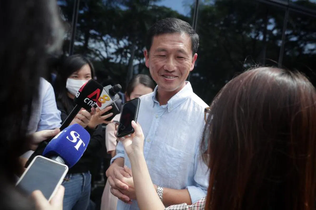  王乙康称台湾是个“非常适合单方面开放的安全伙伴”。（海峡时报） 