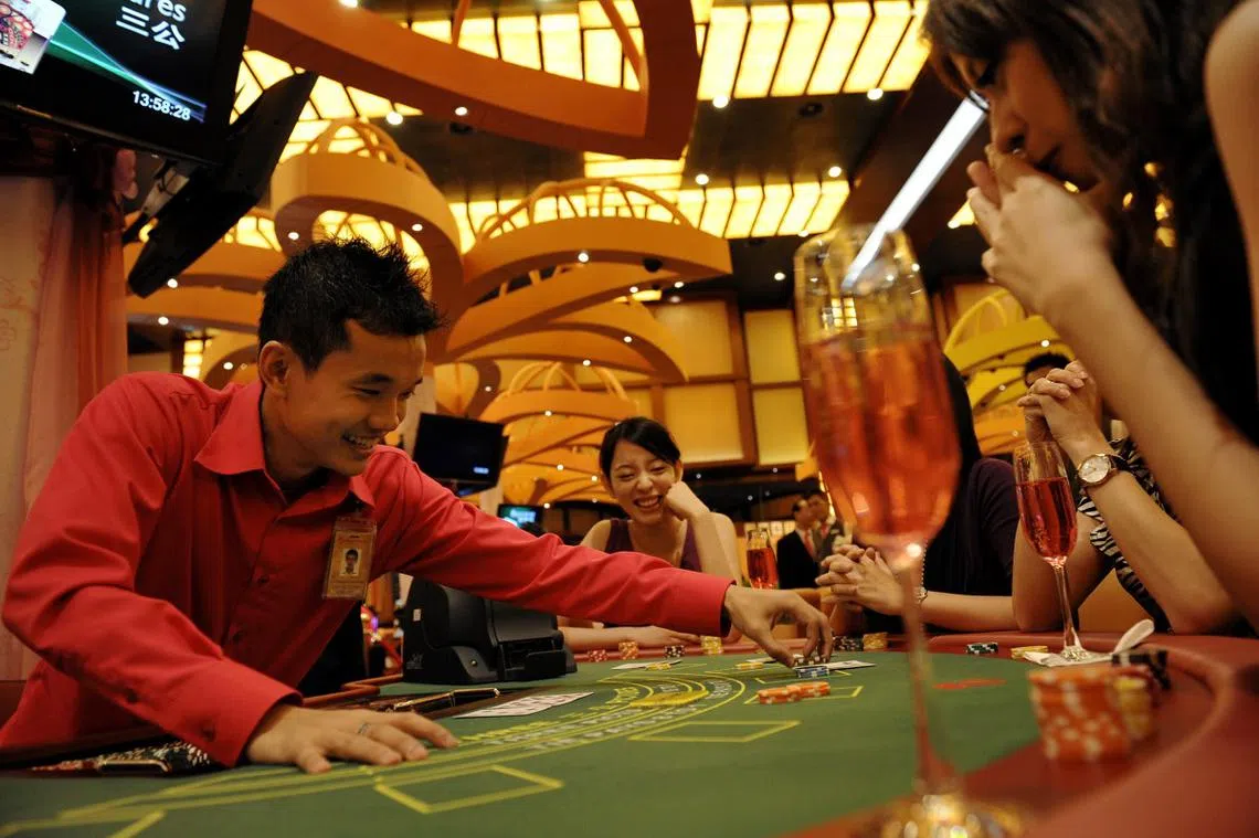 赌场荷官不满待遇而请病假、上网请愿的新闻，近日来引起网友热议。（档案照片）