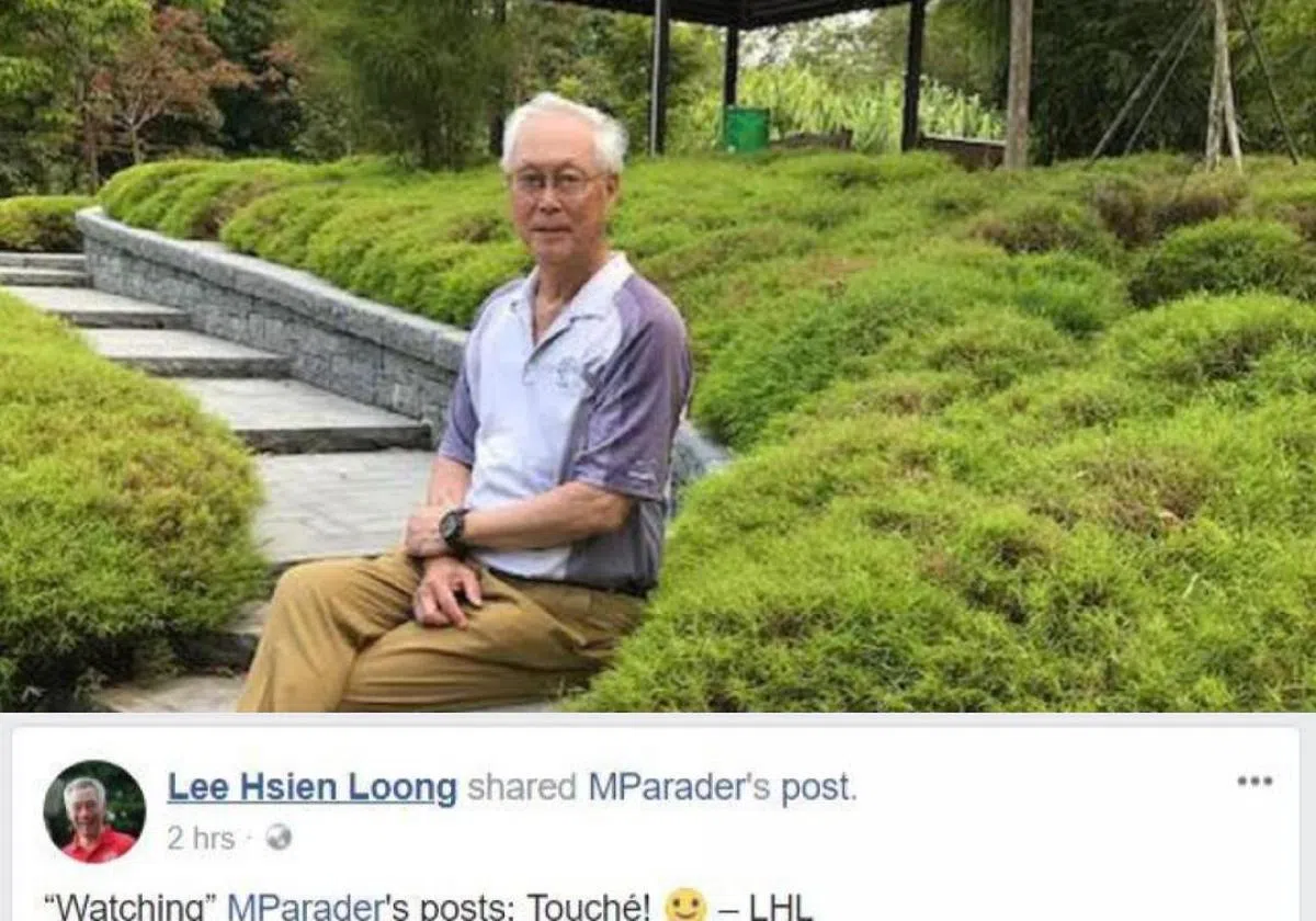  为第四代领导班子问题，两代总理在面簿上隔空过招。（档案图） 