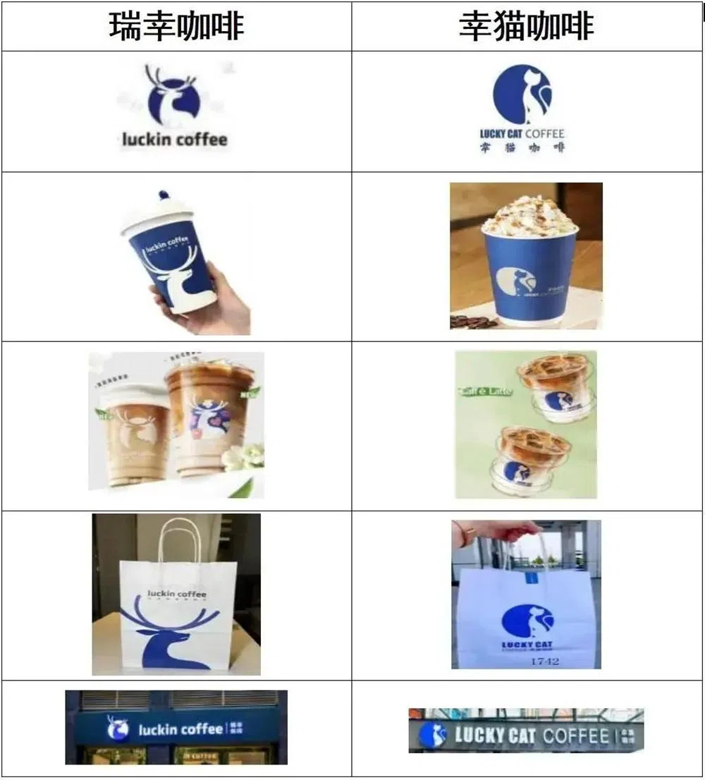 瑞幸和幸猫，相似度好高。