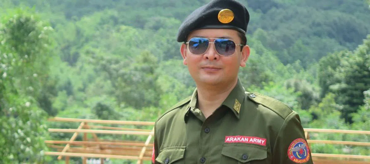  若开军总司令通米亚良（Tun Myat Naing）。（互联网） 