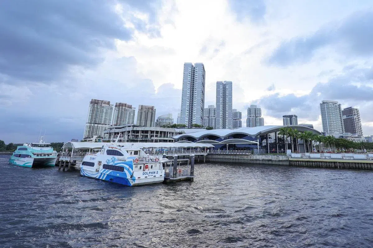 公主港国际渡轮码头。（取自翁哈菲兹脸书）