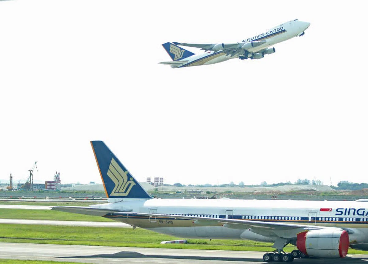  新加坡航空。（联合晚报） 