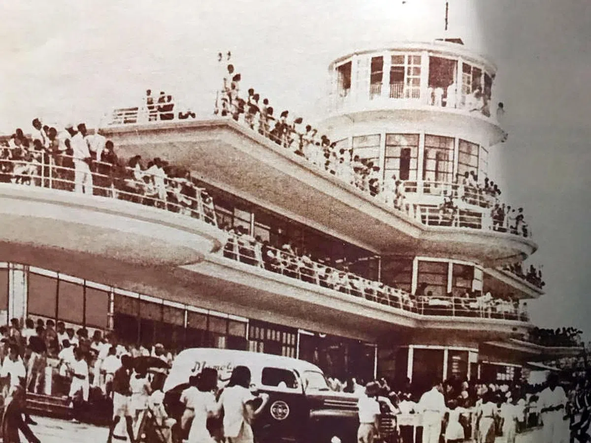 加冷机场落成后经历了一段辉煌时期。（联合早报）