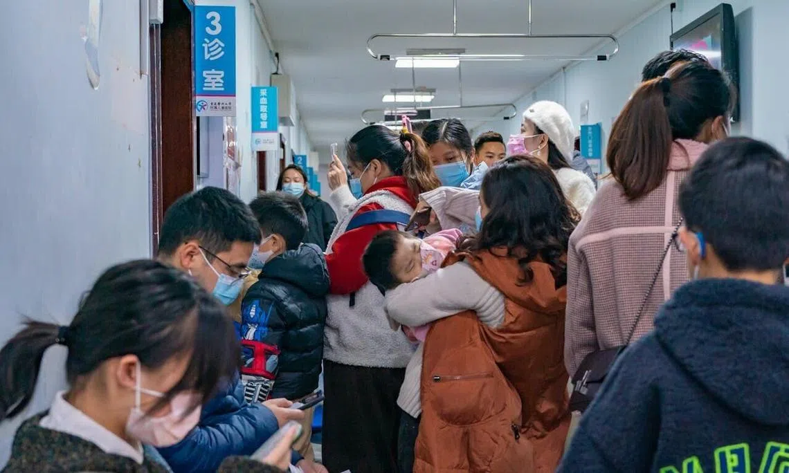 中国人类偏肺病毒病例有激增趋势，且在14岁以下群体尤其显著。（Getty Images）