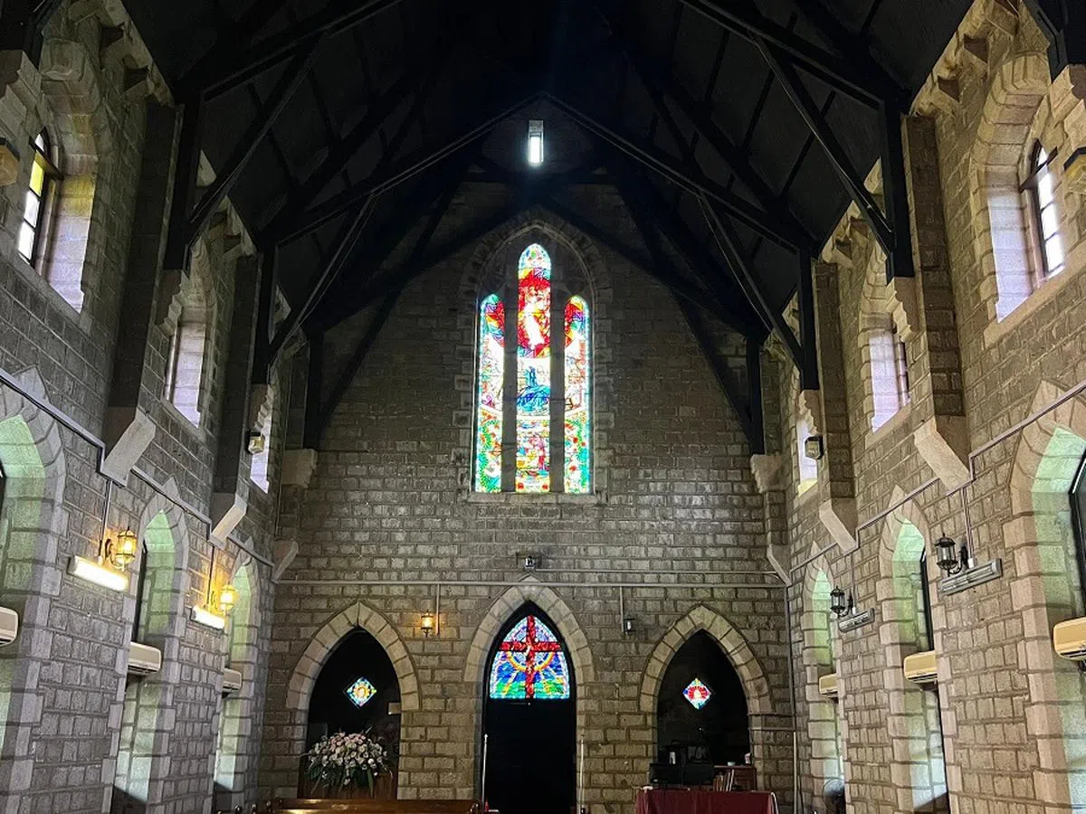 圣迈克与诸天使教堂（St Michael’s and All Angels Church）。（叶孝忠摄）