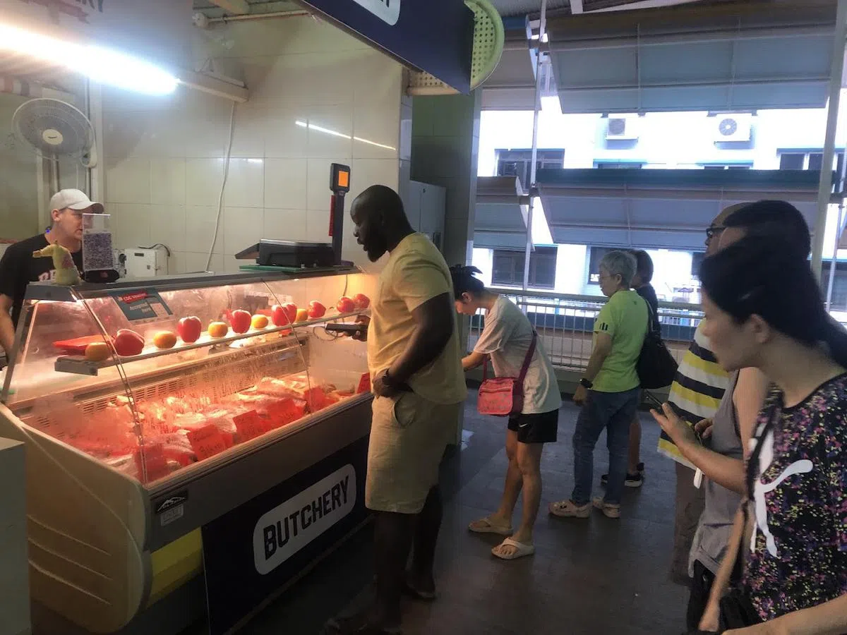 位于大巴窑4巷的Outback Butchery档口。（谷歌地图）