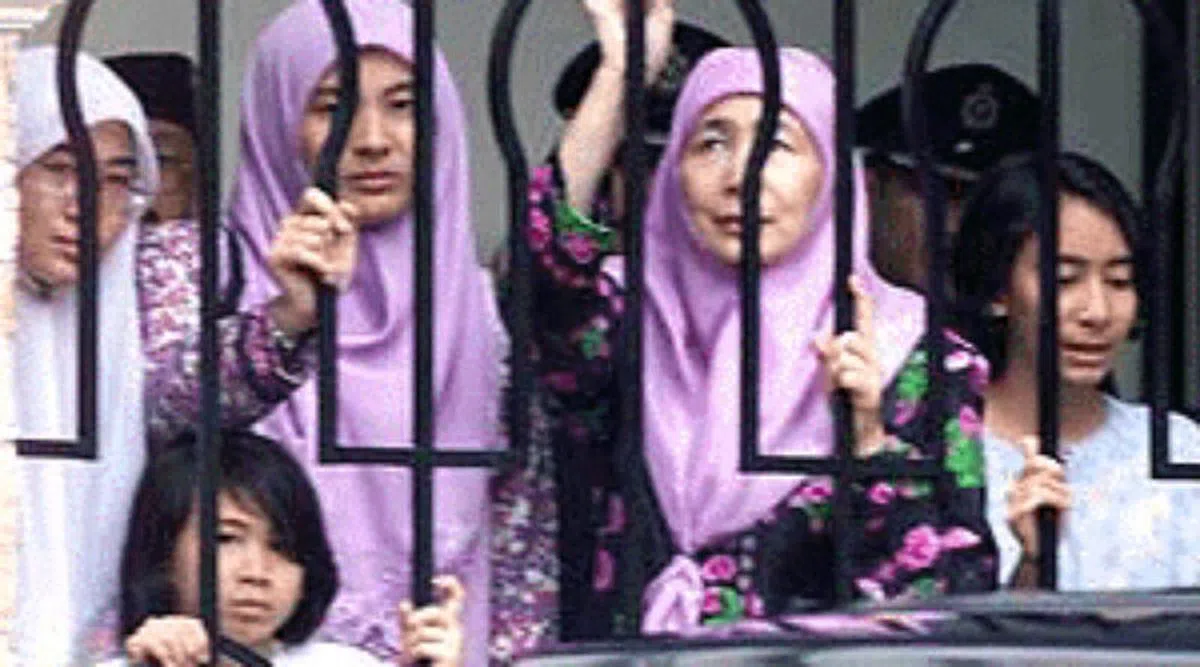  安华被捕入狱时，努鲁依莎方才18岁。（互联网） 