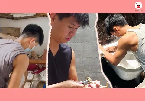 陈中和认为，及早适应并把肮脏活儿当成工作的一部分，才是能长时间从事水管工这份行业的关键。（红蚂蚁制图）