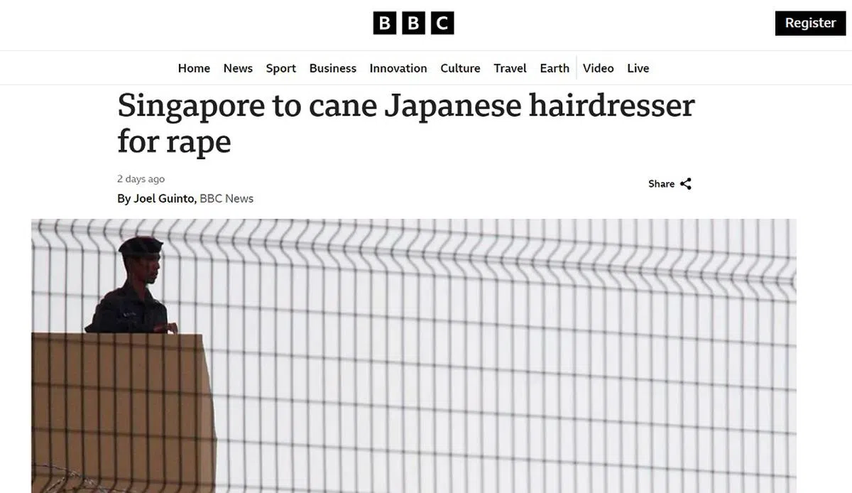 连英国广播公司也报道了这起性侵案。（BBC网站截图）