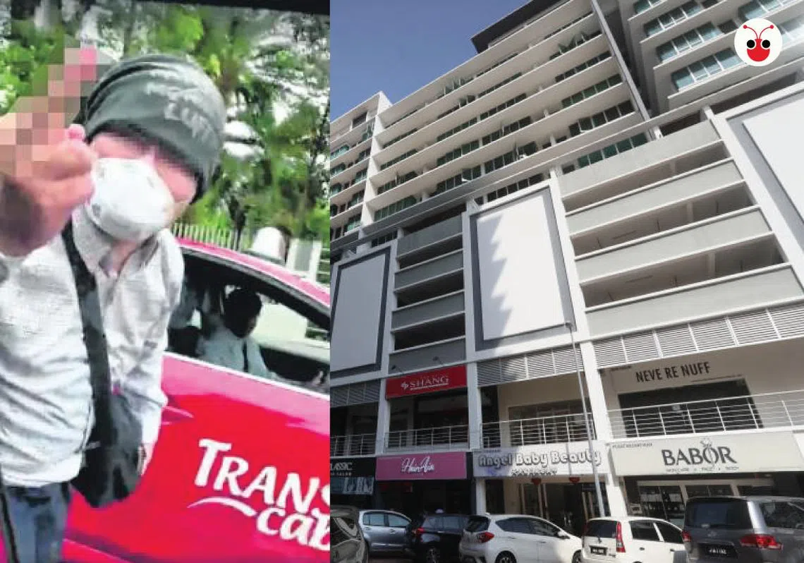 德士叔不仅是个路霸，还是个“房霸”。（陈姿潓制图）