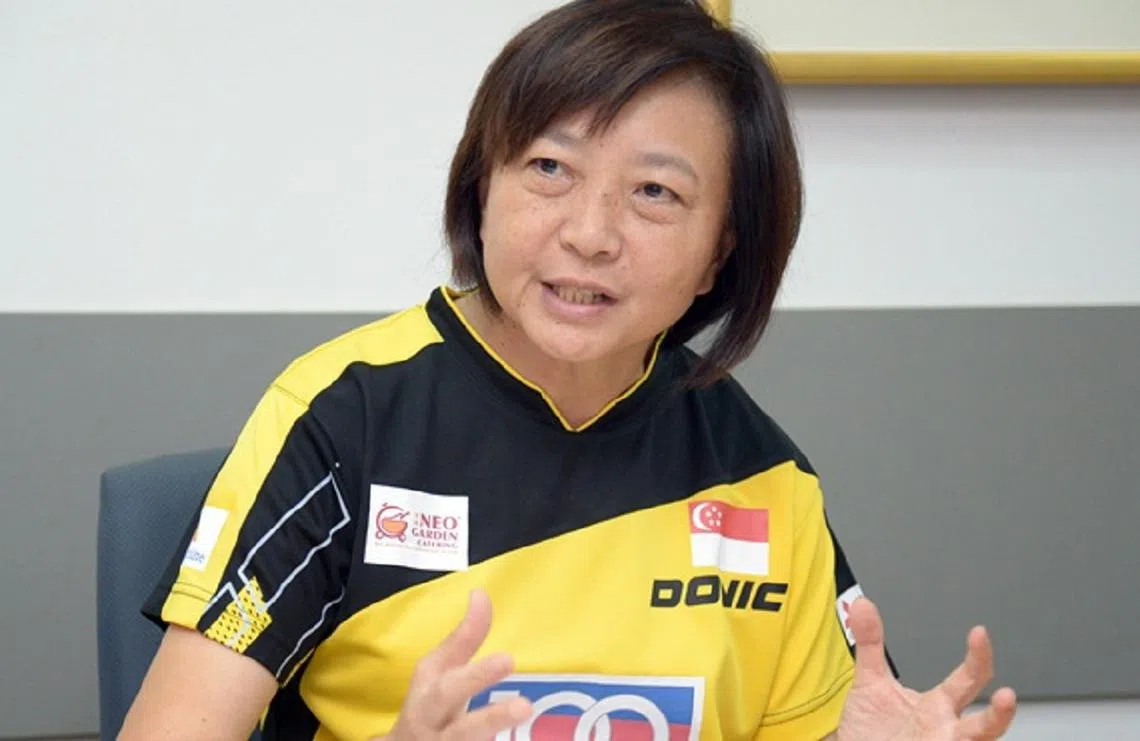 义顺集选区议员李美花。（联合晚报）