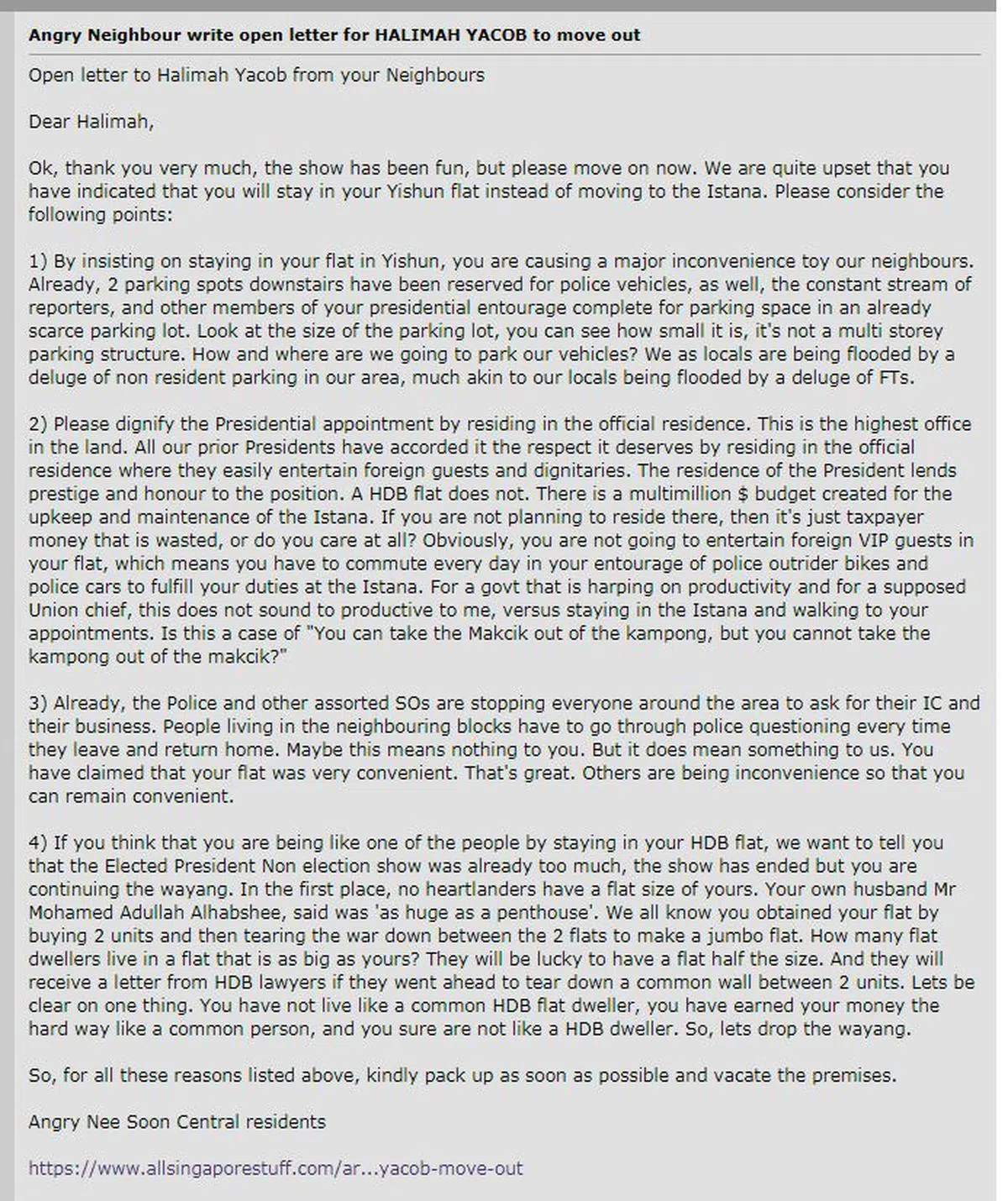  例如这封公开信。（网页截图） 